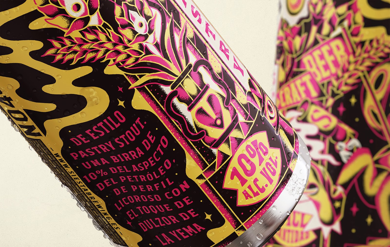 啤酒包裝設(shè)計的足夠復(fù)雜也很漂亮(圖4)