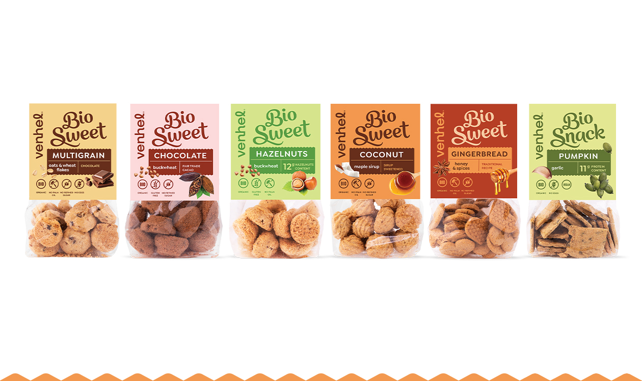 透明袋子裝的餅干包裝更有食欲(圖1)