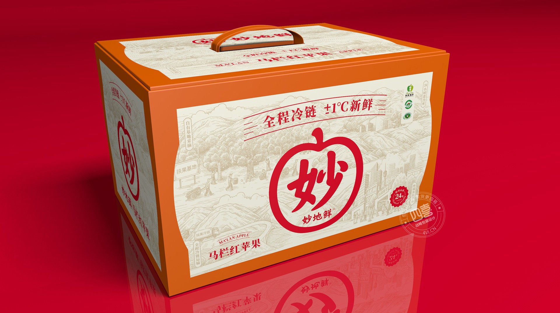 蘋果禮盒包裝如何設計好賣貨(圖1)