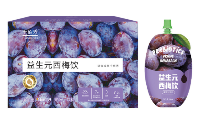 西梅飲膳食纖維果蔬酵素包裝設計欣賞(圖1)