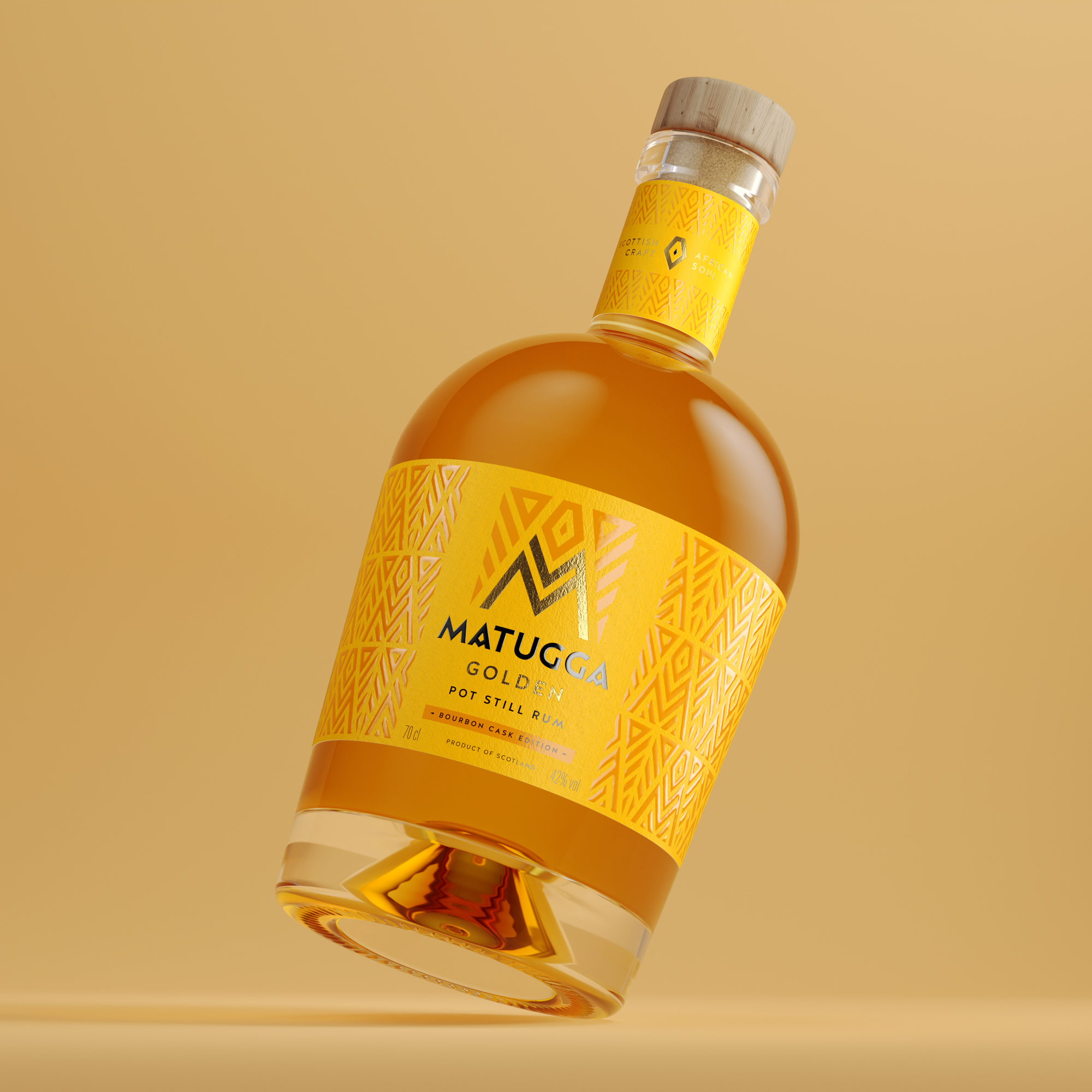 充滿活力的朗姆酒包裝瓶設(shè)計欣賞(圖1)