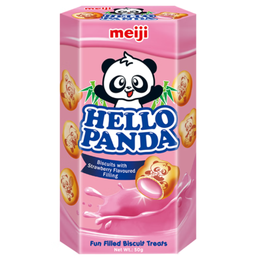 草莓夾心兒童餅干包裝盒設(shè)計(jì)欣賞(圖1)