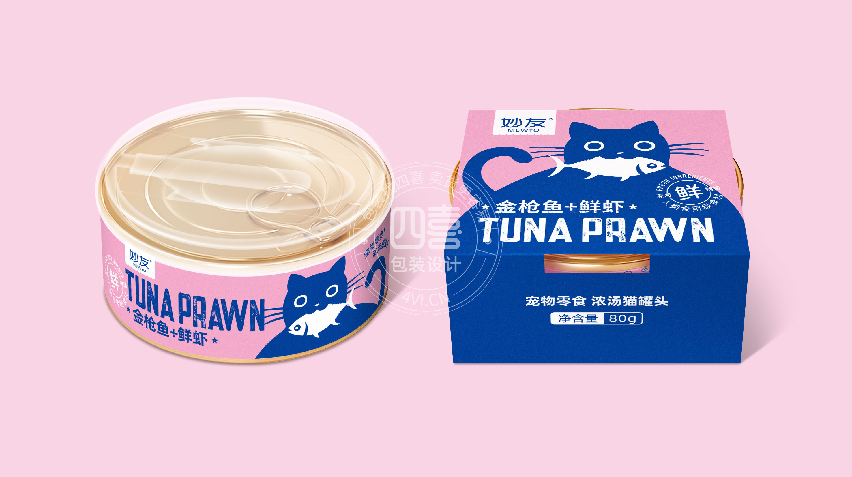 妙友貓罐頭食品包裝設(shè)計(圖6) 妙友貓罐頭食品包裝設(shè)計(圖6)
