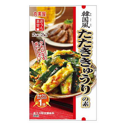 家里食堂韓國風(fēng)味黃瓜素丸美屋食品工業(yè)烹飪品包裝設(shè)計(jì)(圖1)