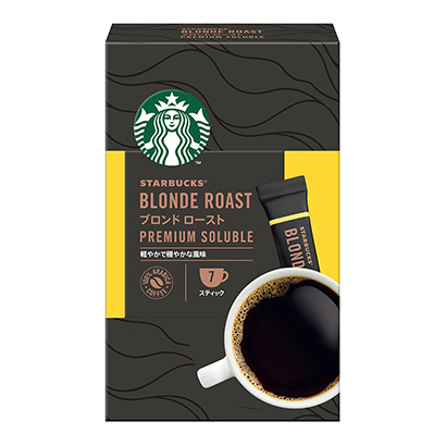 星巴克高級可溶金發(fā)烤雀巢日本嗜好飲料包裝設(shè)計(圖1)