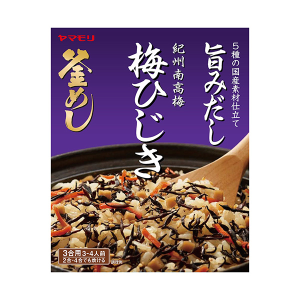 紀州南高梅梅羊棲菜釜飯之素山壁虎食品飲料包裝設(shè)計(圖1)