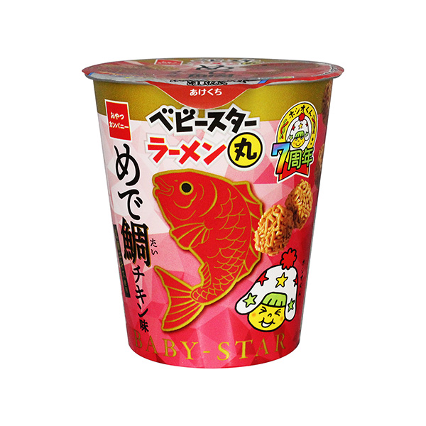 包裝設(shè)計(jì)欣賞嬰兒拉面丸＜吉祥鯛魚(yú)雞肉味＞ (零食公司) (圖1)